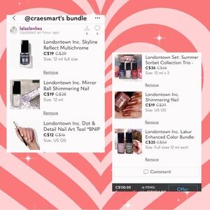 Reserved for Courtney: Londontown Inc. Bundle of 6 *ALL Brand new